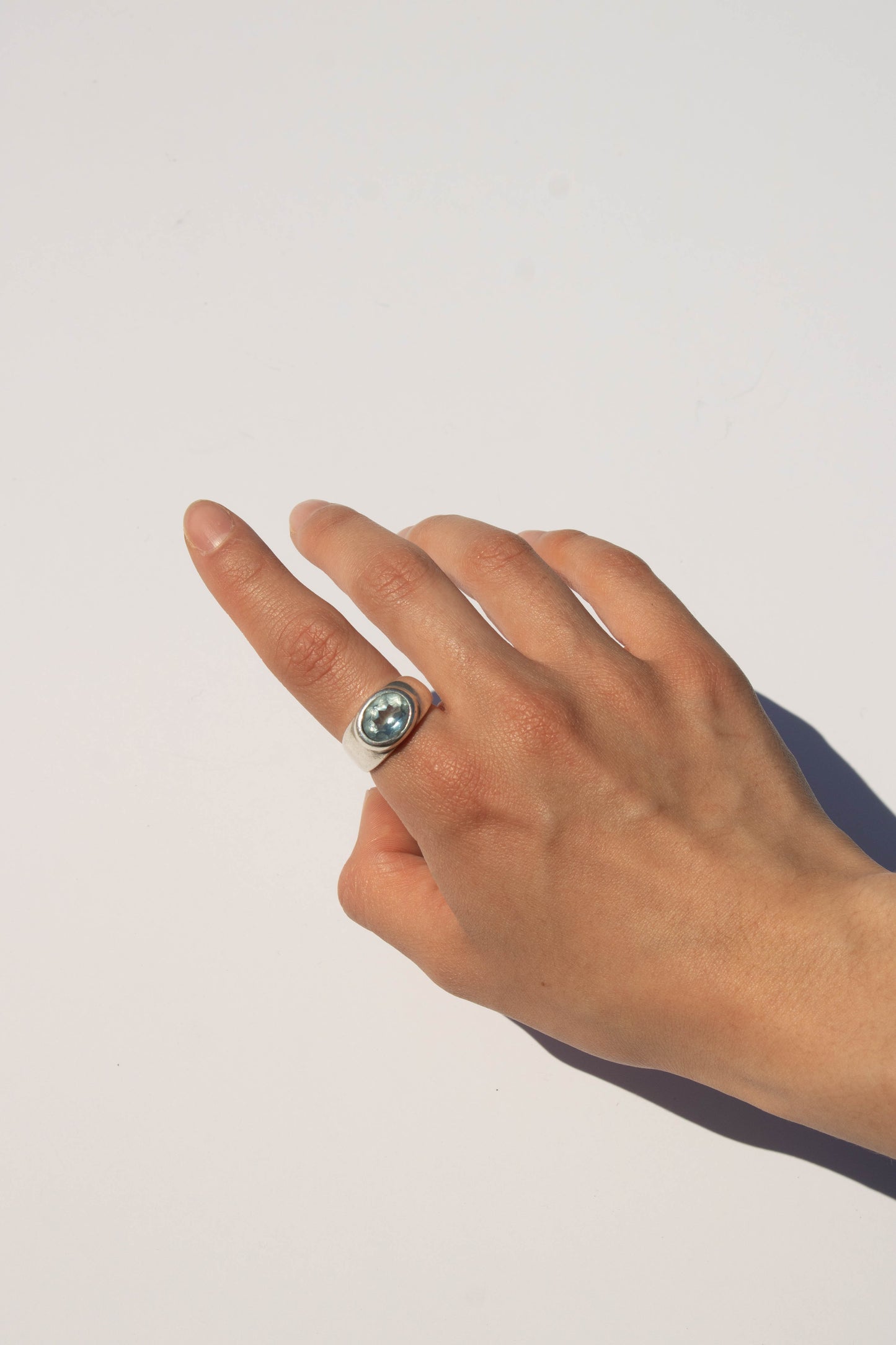 Milano Ring Blue Topaz
