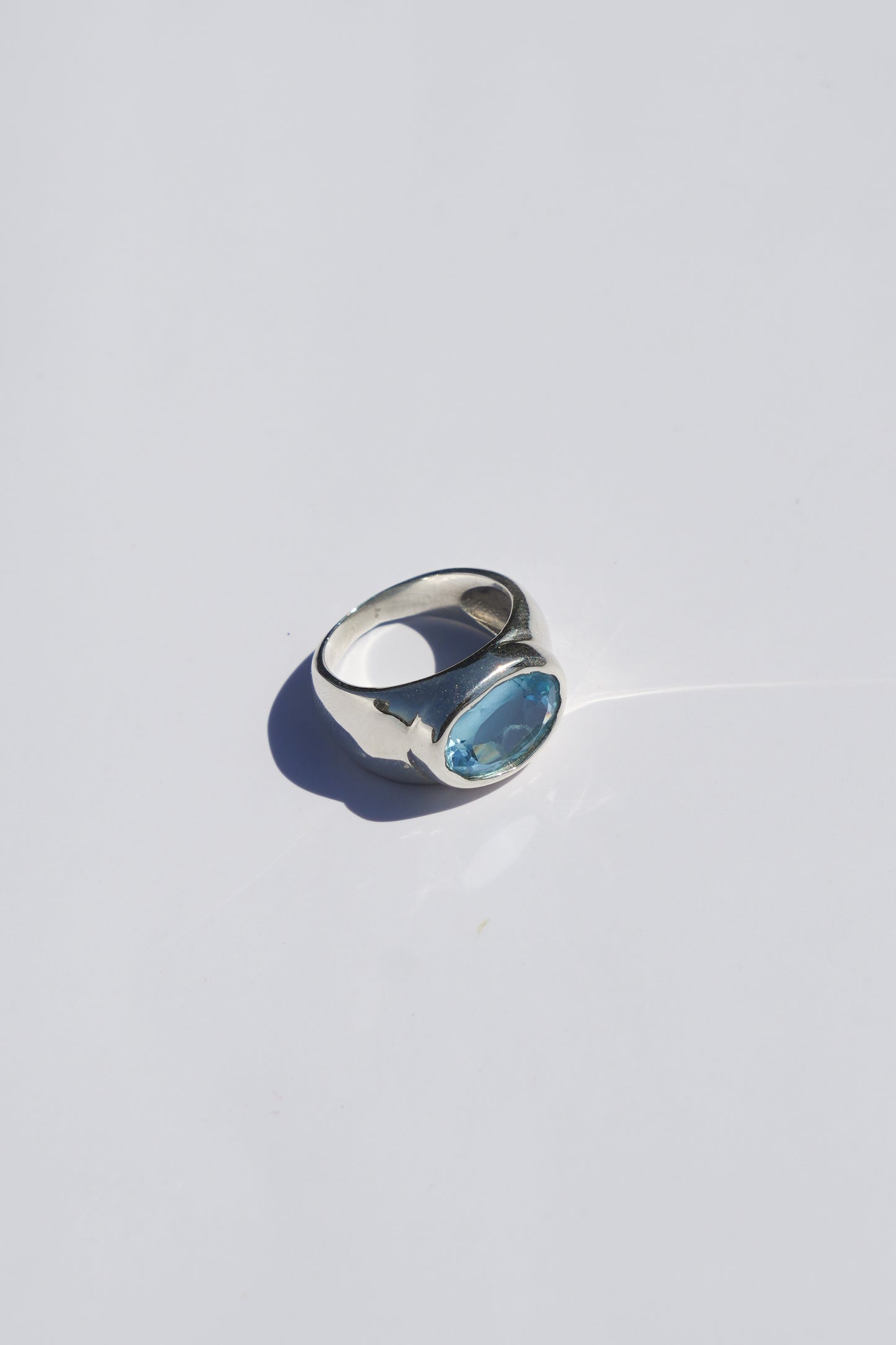 Milano Ring Blue Topaz