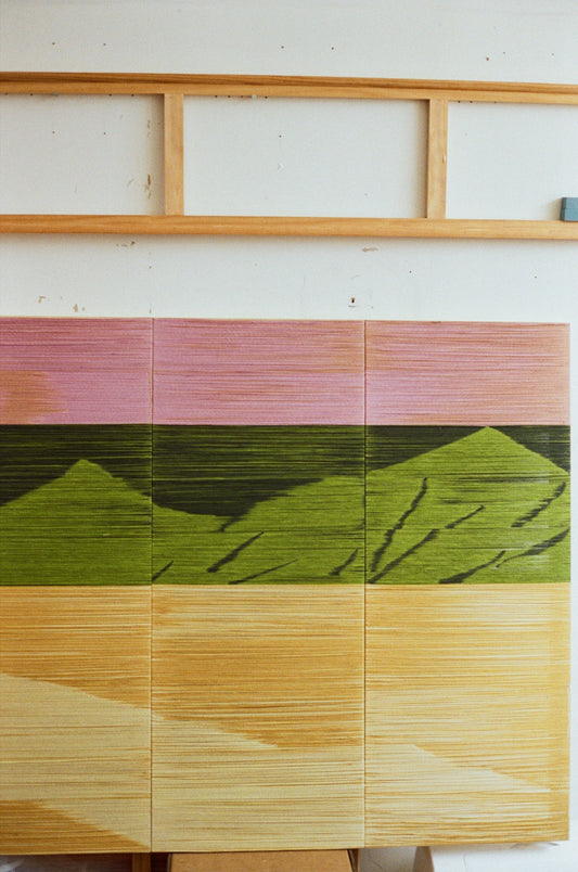 In conversation with Carolina Jimenez: Motherhood, Weaving and Ephemeral Moments
