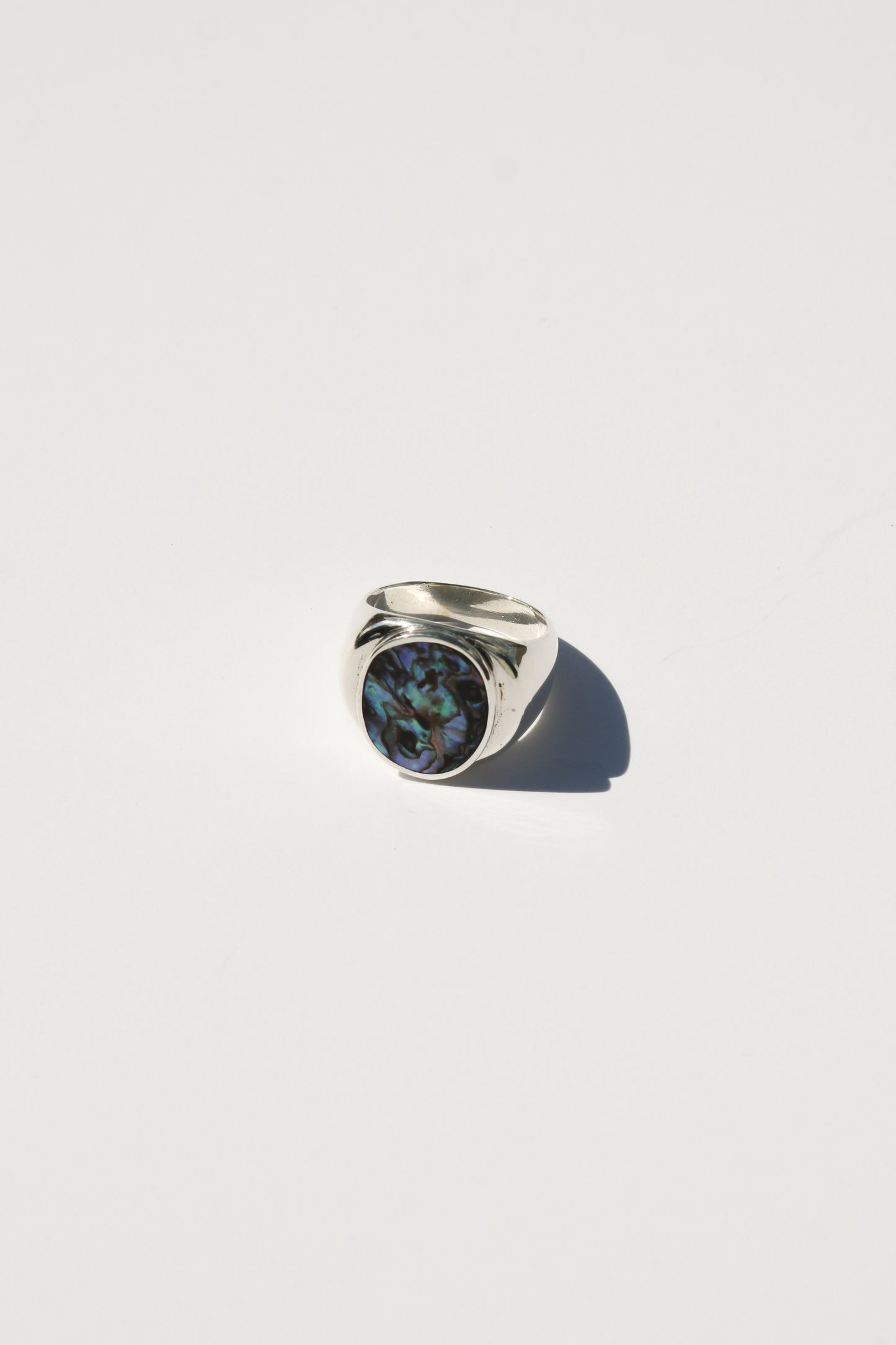 Perlmutte Abalone Ring