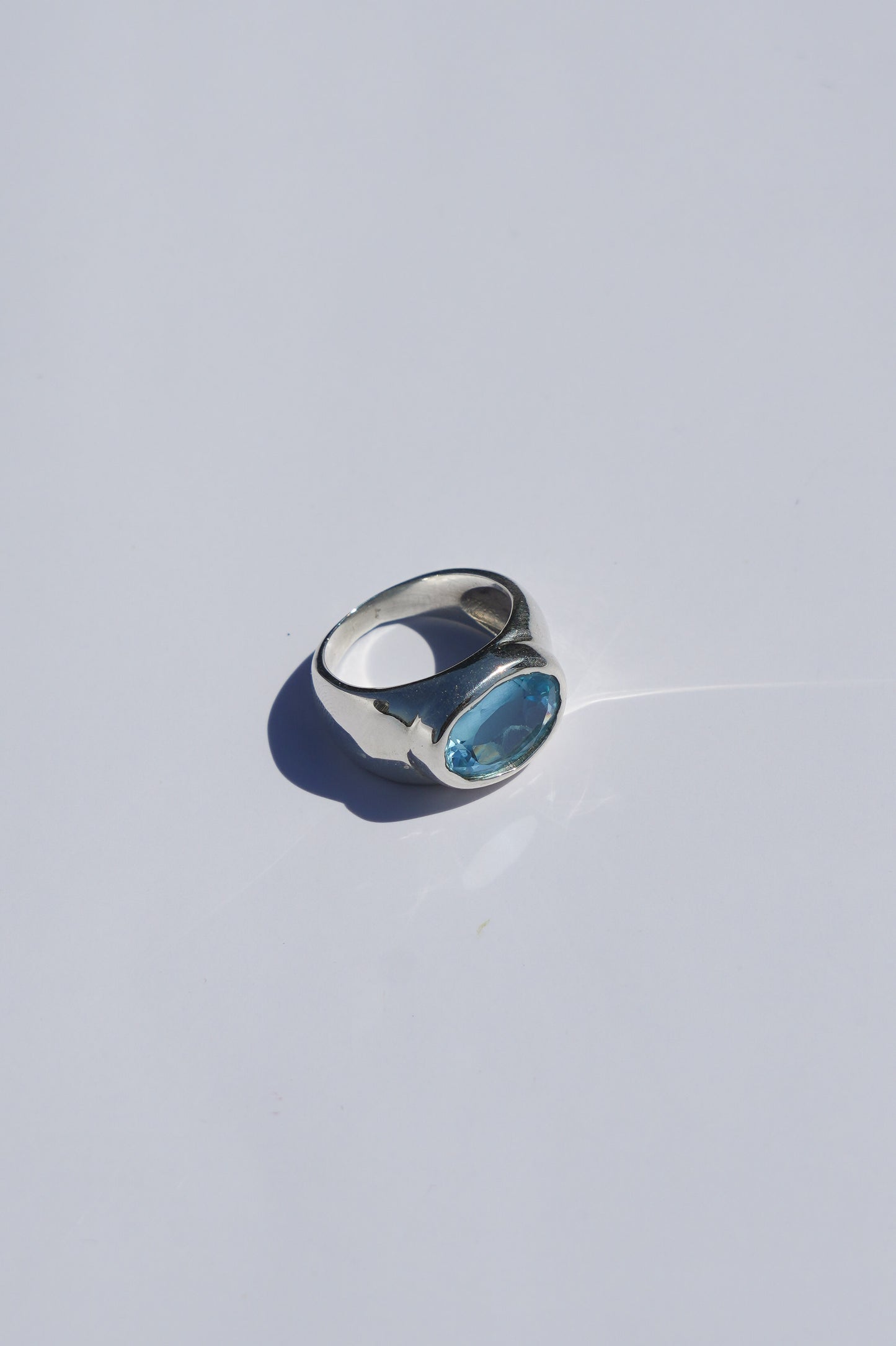 Milano Ring Blue Topaz