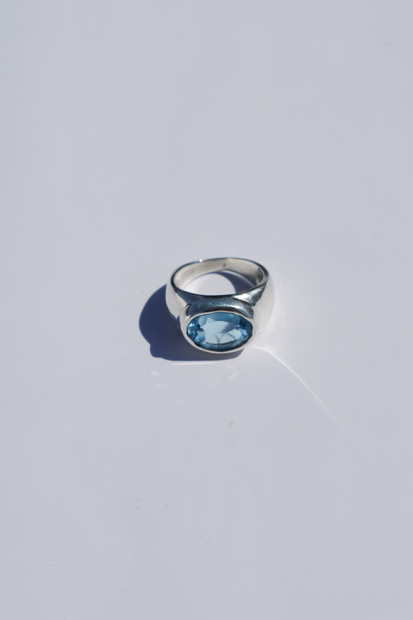 Milano Ring Blue Topaz