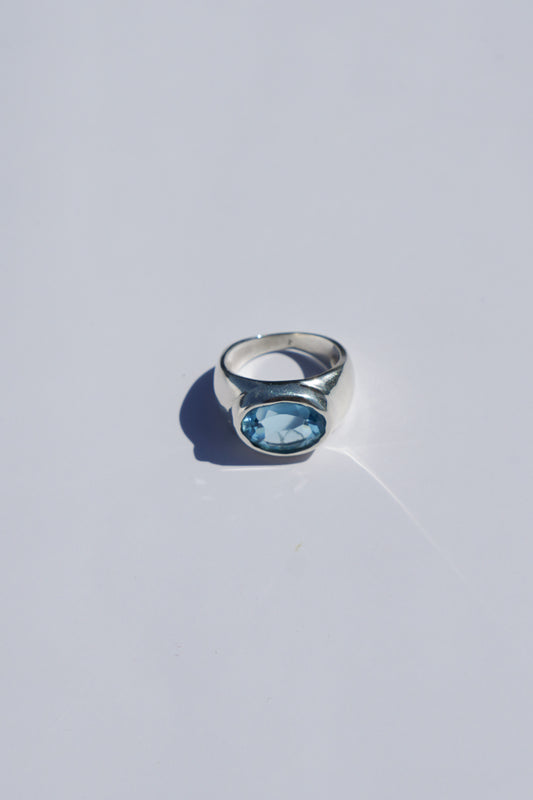Milano Ring Blue Topaz