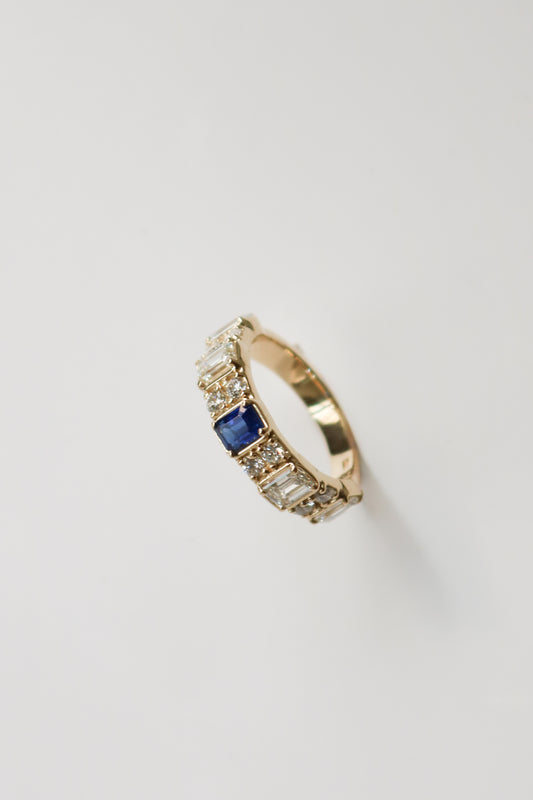 Eternity Sapphire Mid Ring