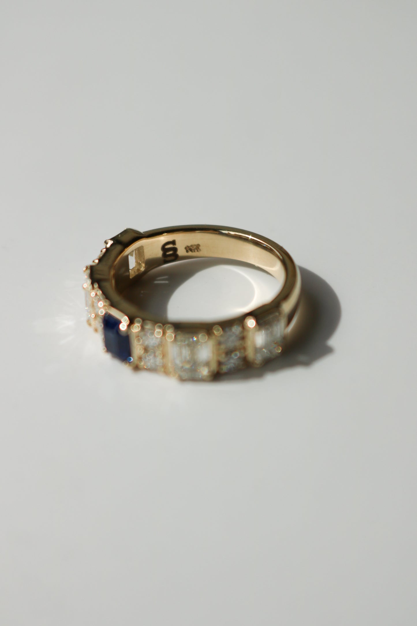Eternity Sapphire Mid Ring