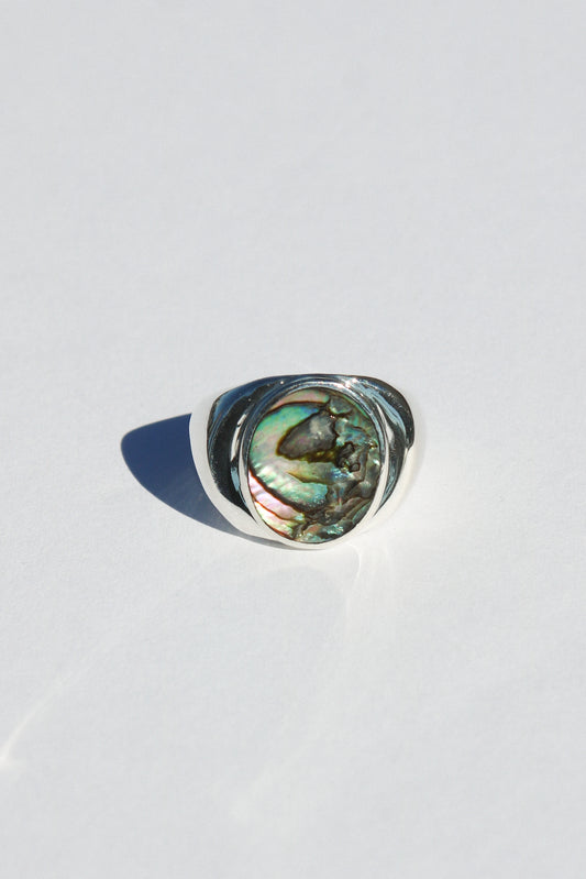 Perlmutte Abalone Ring