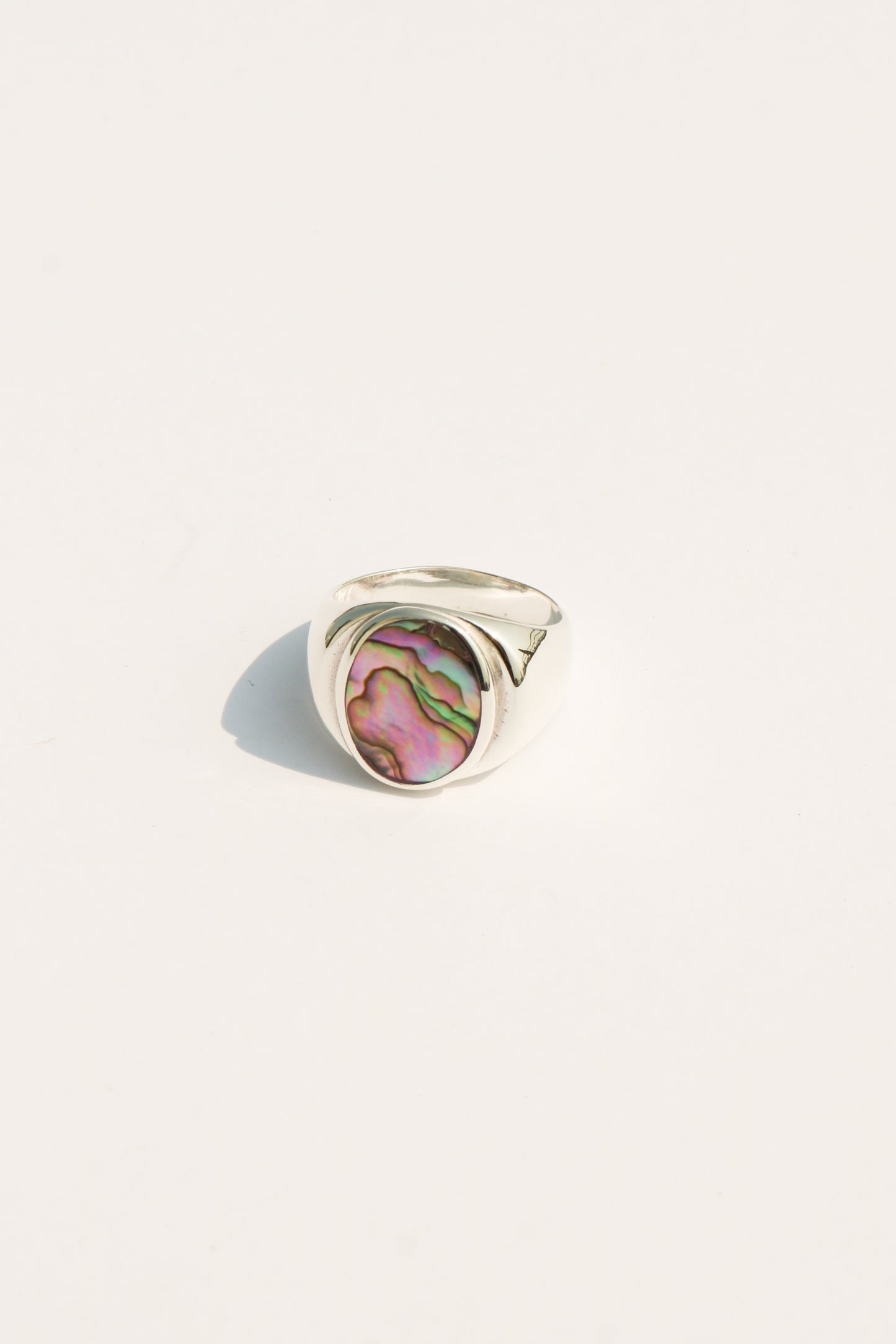 Perlmutte Abalone Ring